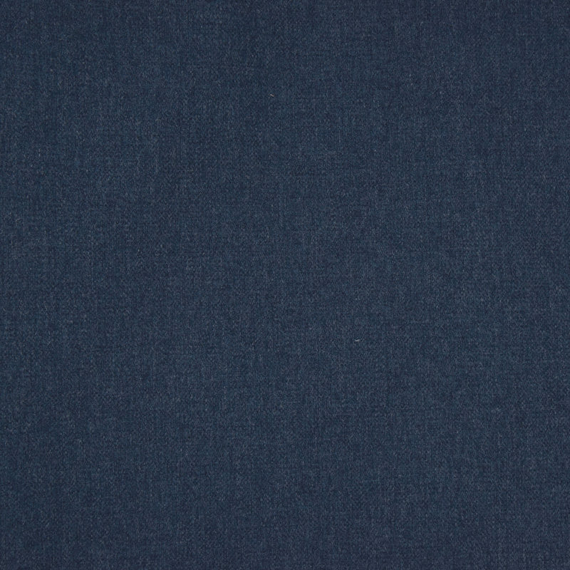 Banc de rangement rembourré à couvercle rabattable, Feutre bleu tissé