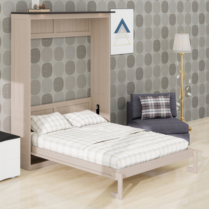 Murphy Bed: LED  For Modern Convenience