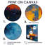 Orange et bleu, centrale électrique III - centrales électriques, art mural-1170098661-1170098662