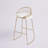 Ljuda Upholstered Counter Stool with Metal Frame
