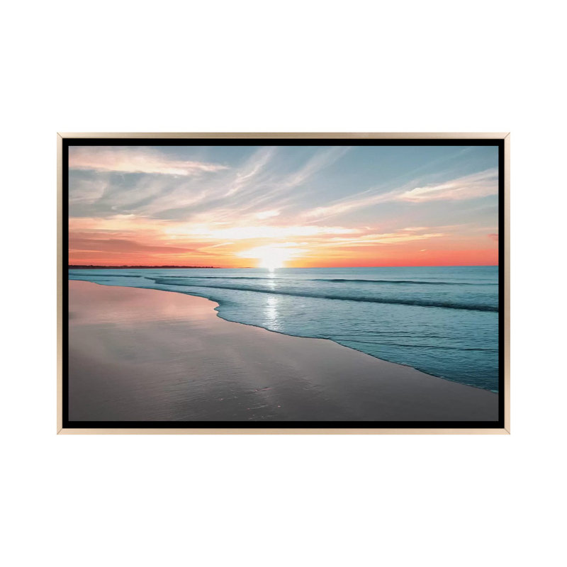 « relaxing matinée » par marcus prime-photographie, H 18 po x l 26 po x P 1,5 po, Toile encadrée champagne