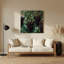 Art mural en métal noir Fruit Chokecherry-477996536
