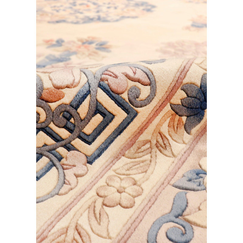 Gerrity Oriental Area Rug in Ivory