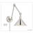 Ewan Aluminum Swing Arm Sconce-1601254