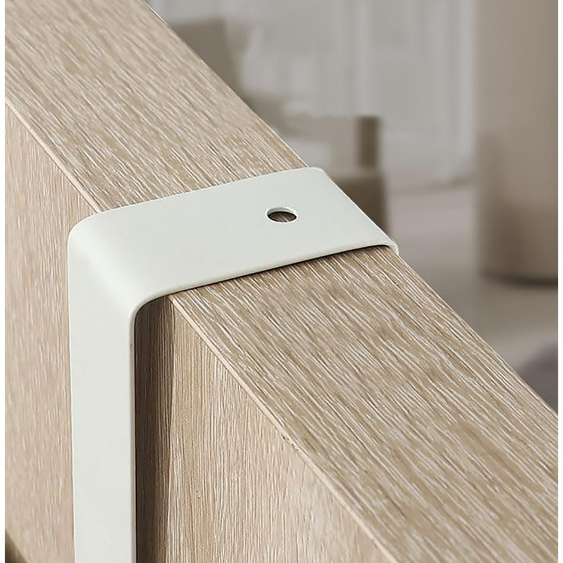 Support à suspendre avec support en bois blanc