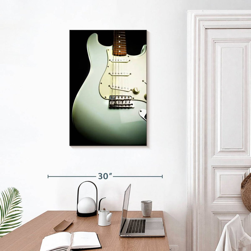 Guitare Abarca Pearly Rock, H 30 po x l 20 po