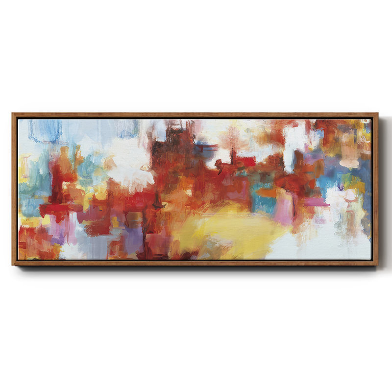 City Night II - toile encadrée, H 20 po x l 50 po
