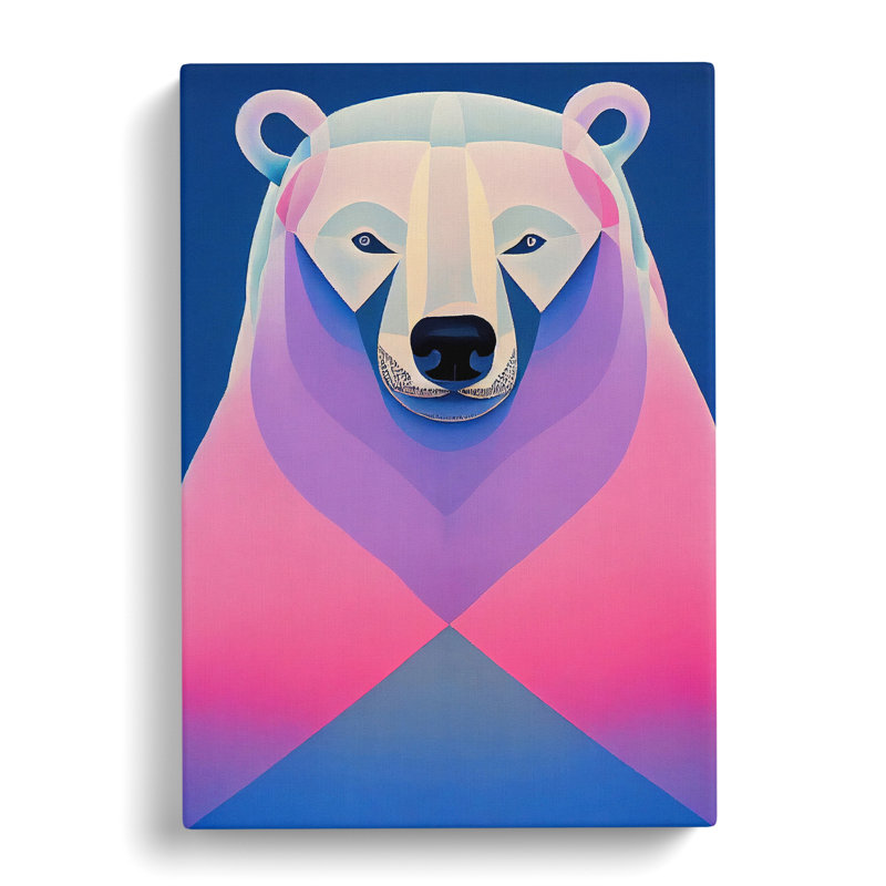 Syracuse Polar Bear Vol.3 - Wrapped Canvas, 50cm H x 35cm W x 3cm D