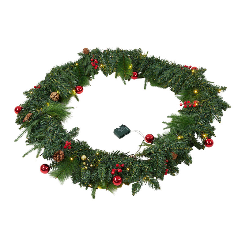 Lighted 270cm Wreath