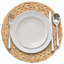  Round Woven Placemats 10 Pcs Natural Water Hyacinth Dining Table Decor