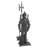 The Black Knight Fireplace Tool Statue