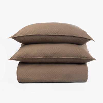Housse de couette FOSTER, MOCHA, Queen