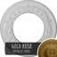 Médaillon de plafond Endurathane Salem, P 13 1/4 po x P 7 1/8 po x P 7/8 po (convient aux auvents jusqu'à 7 1/8 po), finition dorée peinte à la main-27783169