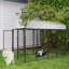 4 * 6Ft Type de boîtier 12Pcs Fer + PE Housse imperméable pour animal de compagnie