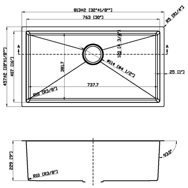Dimensions du produit