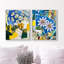 Blue Sunshine Set Floral & Botanical Canvas Print by Oliver Gal, Black Frame, 16 x 20-1347413543-1347413547