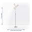 Jambi 154cm Chrome Plate Tree Floor Lamp Set