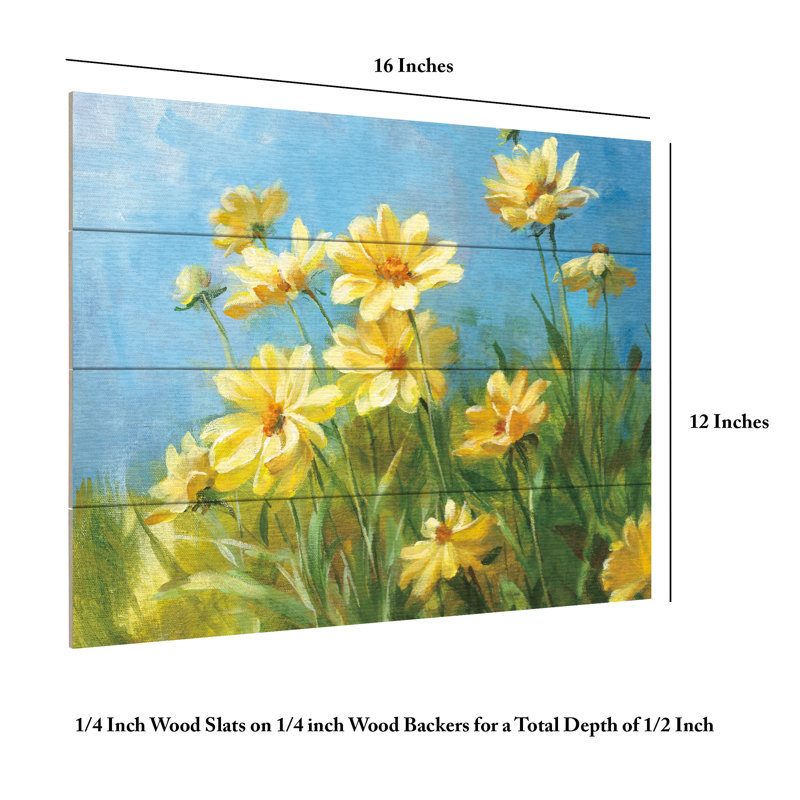 Danhui Nai Summer Field I, H 12 po x l 16 po
