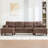 103.5"W 4-Piece Upholstered Sectional-165286405