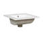 meuble-lavabo avec lavabo en céramique et tablette inférieure