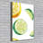 Limes And Lemons - Wrapped Canvas Print