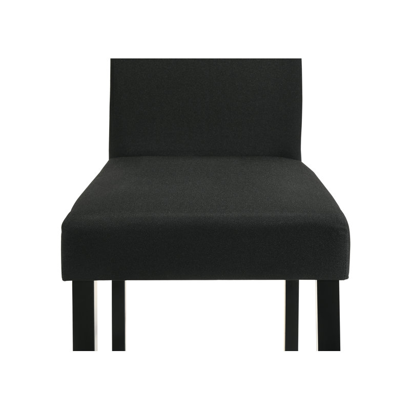 Chaises capitonnées moelleuses 5 pièces brun