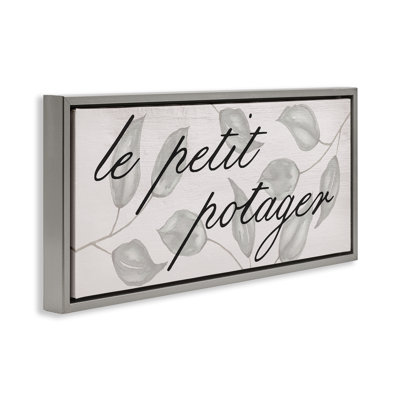 Cadre flottant de jardin à légumes français, design par Lil 'Rue