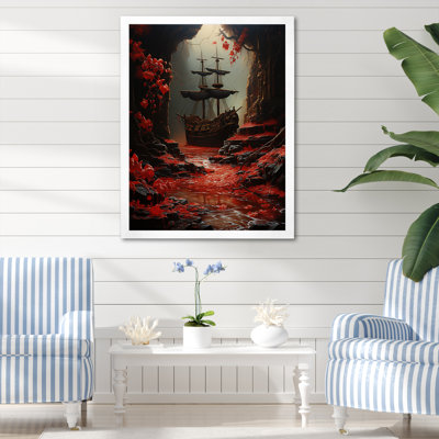 «Buccaneer Rogues Ship - Pirate», art sur toile