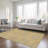 Machine Washable Indoor/Outdoor Chayden ACN1017 Gold Rug-109480277