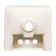 Vitreous China Rectangular Wall Mount Bathroom Sink with Overflow