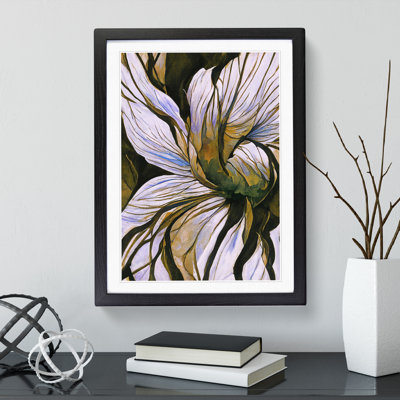 Floral Abstract No.2 - Single Picture Frame Print