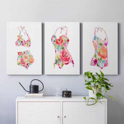 " Tropical Swimwear I " 3 - Pieces