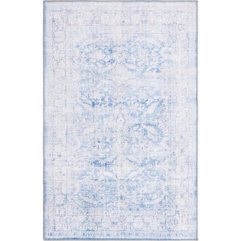 Layne Chenille Oriental Indoor Rug, Rectangle 3'6" x 5'6"