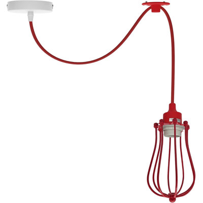 Antashia 1 - Light Red Pendant