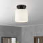 Plafonnier semi-encastré 1 lumière Carita-75142556-75142554