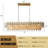 Crystal Chandelier, K9 Crystal Pendant Light For High Ceilings, Large Hanging Chandelier Light Fixture For Entryway Foyer Stairway Hall Dining Living Room-1145775636