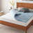 Egg-Shell Swirl 3'' Gel Memory Foam Mattress Topper-82628576
