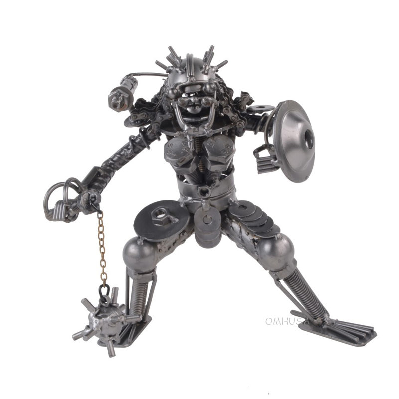 Metal Predator with Chain Flail & Shield