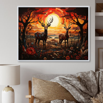 African Vibrant Pastel - Art africain, reproduction d'art mural