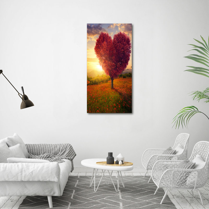 Tree Of Heart - Wrapped Canvas Print