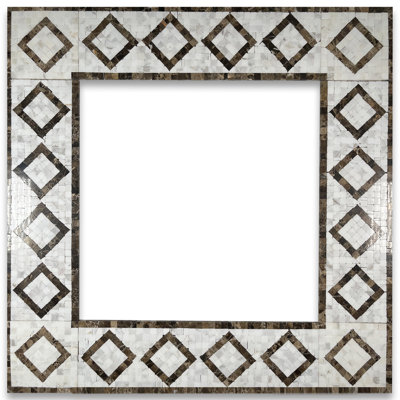 4.3 in. x 14.2 in. Marble Tile