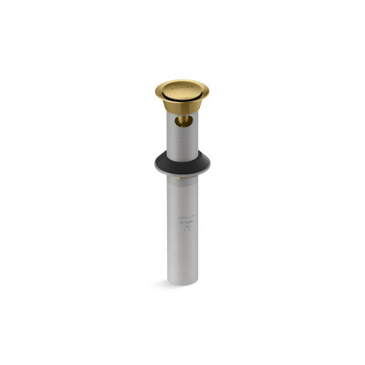 Clicker Drain With Overflow