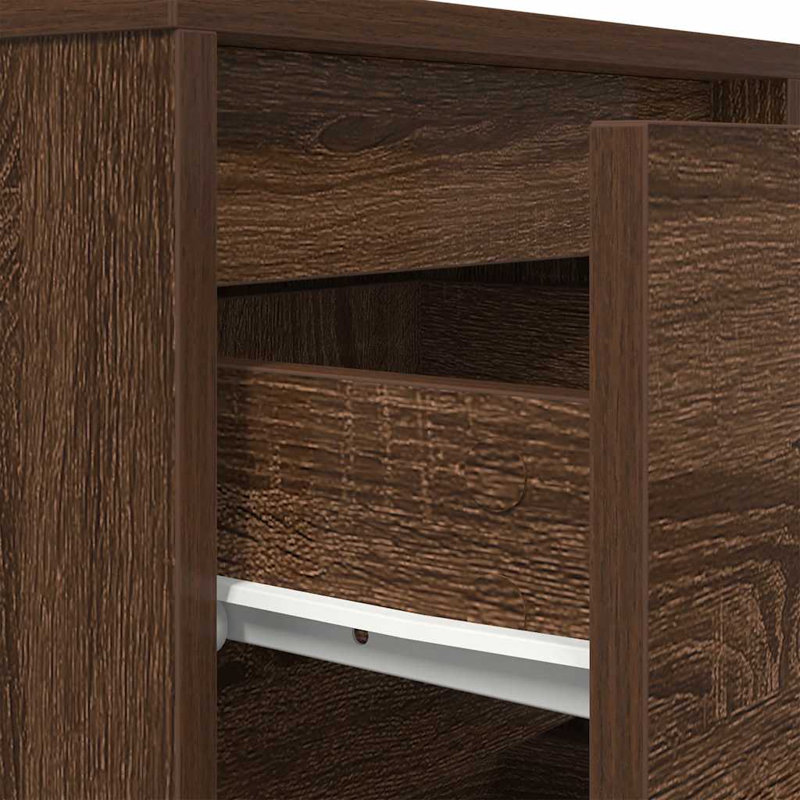 Deanca 38cm W Manufactured Wood Bedside Table