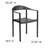 Bryar 1000 lb. Capacity Plastic Cafe Stack Chair-1854487693