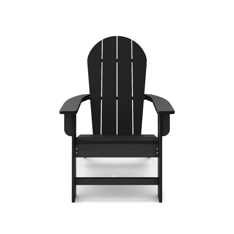 Chaise Adirondack, Noir