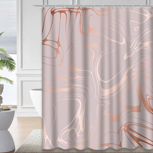 Rideau de douche Rose