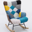 Chaise berçante en métal Myrissa-1828035482