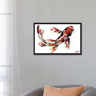 «Swiger Koi Fish», reproduction sur toile