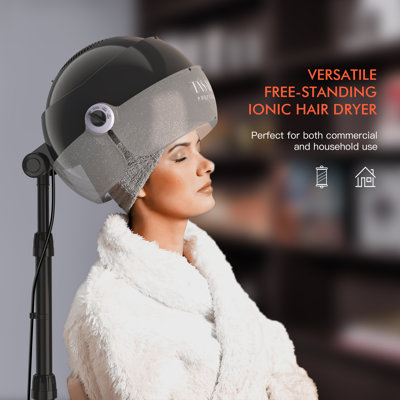 Fareed 1875W Freestanding Ionic Hooded Hair Dryer