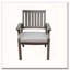 Chaise d'extérieur moderne en aluminium